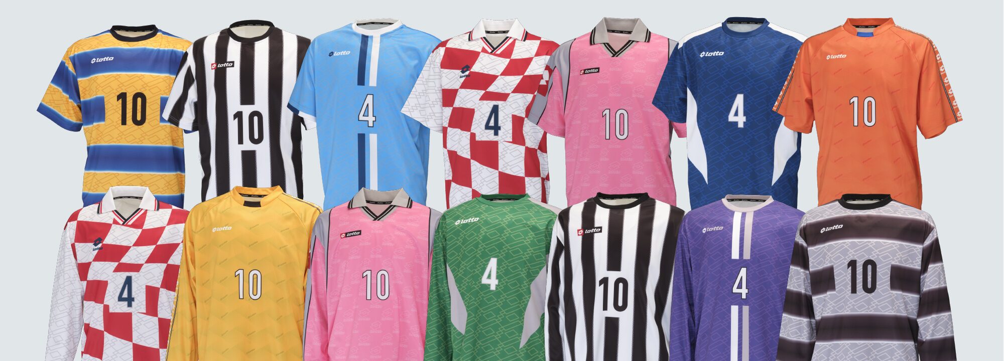 Campionato ジャージのラインナップ